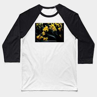 Daffodil Blooms #1 Baseball T-Shirt